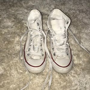 White high top converse